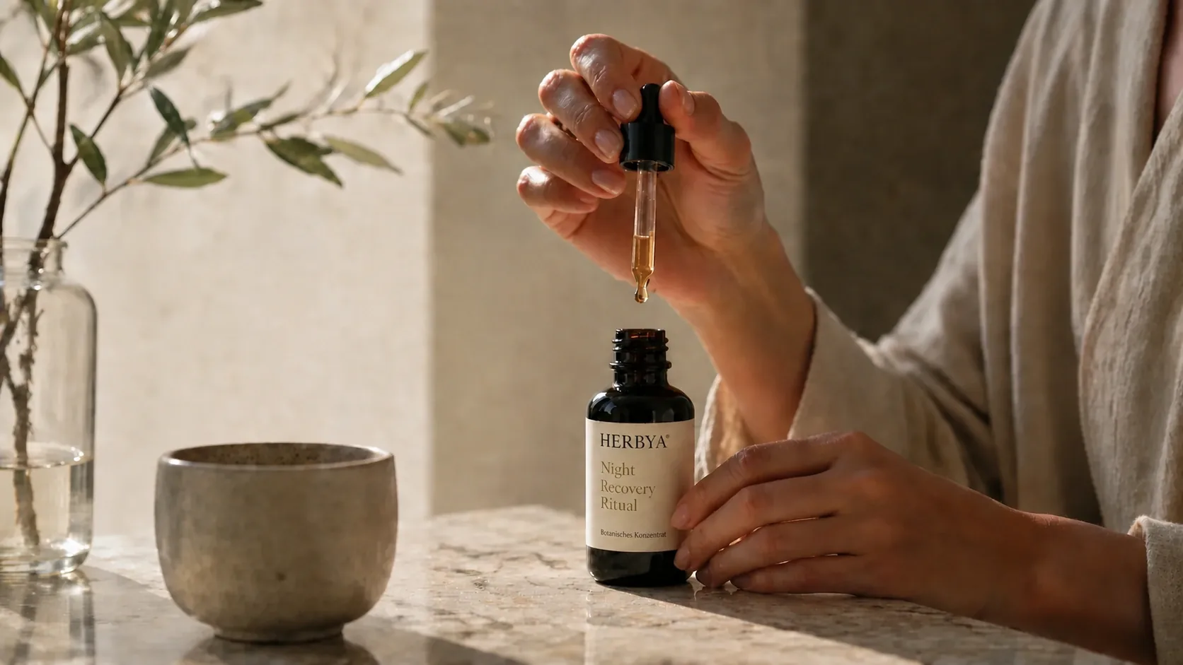 HERBYA Ritualmoment — botanische Alltagsqualität